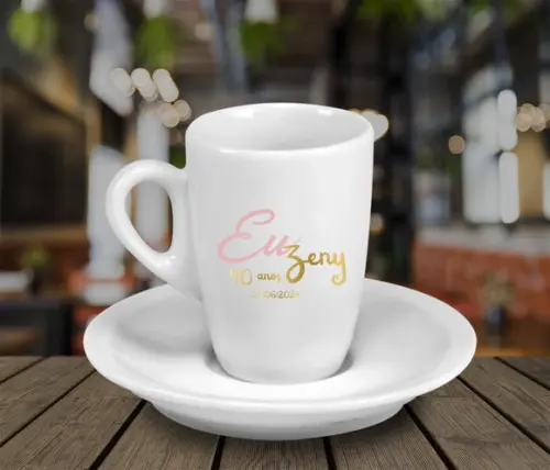 Xícara Genova 85ml Personalizada 48 Unidades
