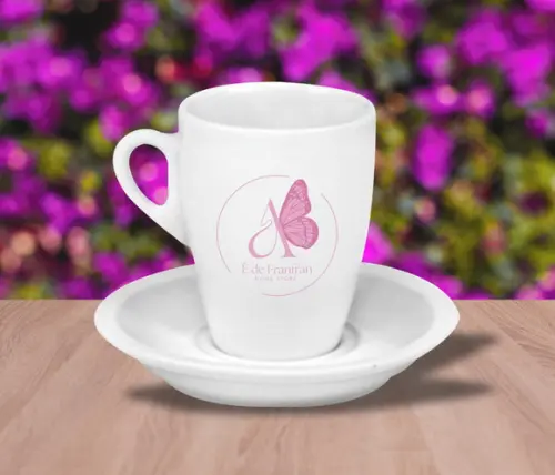 Xícara Personalizada Genova 150ml Cappuccino - 100 Unidades