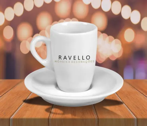 Xícara Personalizada Genova 85ml - 24 Unidades