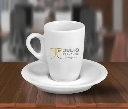 Xícara Personalizada Genova 85ml - Kit 48 Unidades