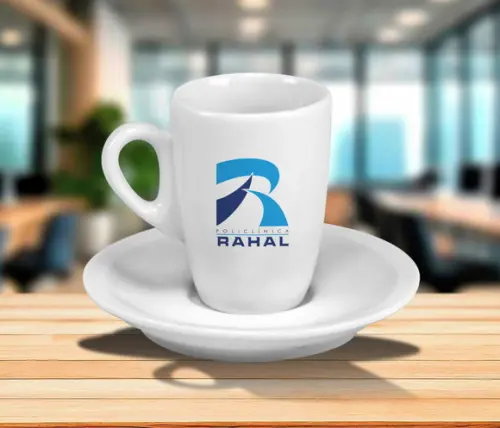 Xícara Personalizada Genova 85ml Porcelana 100 Unidades