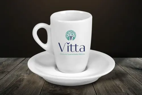 Xícara Personalizada Genova Porcelana 85ml 12 Unidades
