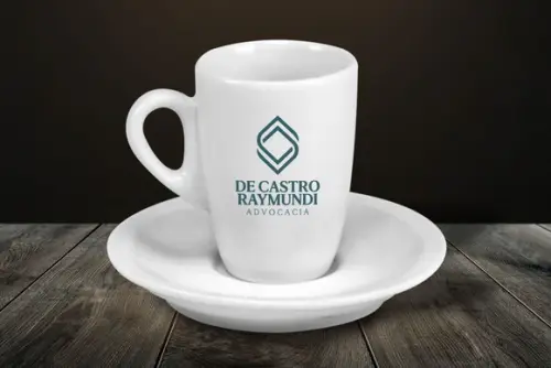 Xícara Personalizada Genova Porcelana 85ml 12 Unidades