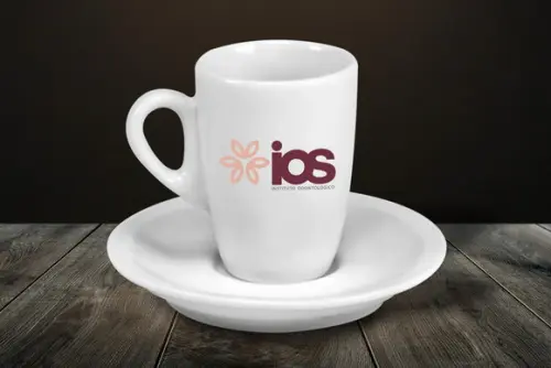 Xícara Personalizada Genova Porcelana 85ml 24 Unidades