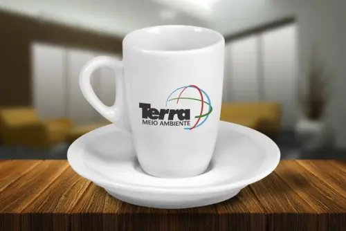Xícara Personalizada Genova Porcelana 85ml 36 Unidades