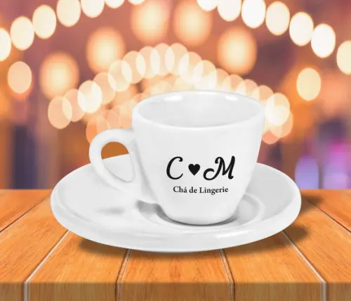 Xícara Personalizada Jundiaí de 70ml 36 Unidades