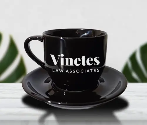 Xicara Preta Personalizada de Porcelana 170ml - 12 Unidades