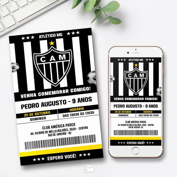 Convite Digital Atlético Mineiro