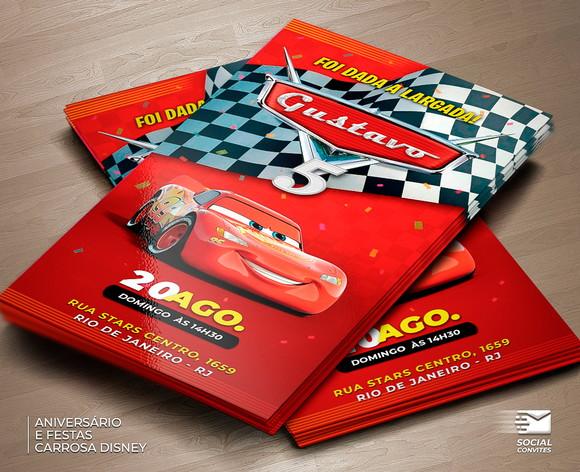 Convite Digital Carros