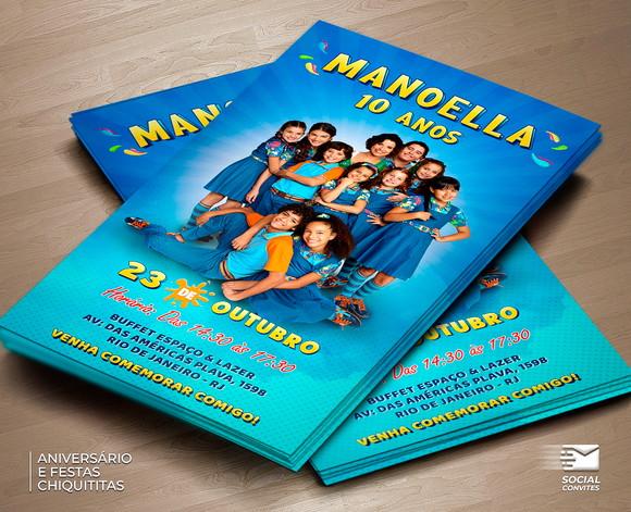 Convite Digital Chiquititas