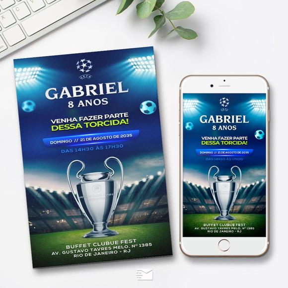 Convite Digital Champions League