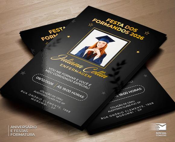 Convite Digital Formatura