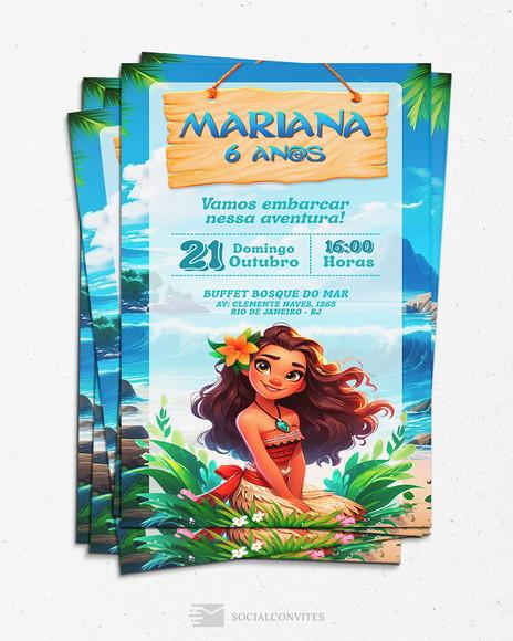 Convite Digital Moana