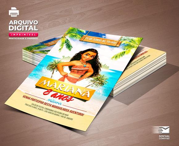 Convite Digital Moana