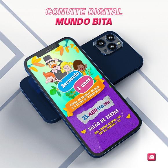 Convite Digital Mundo Bita