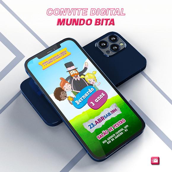 Convite Digital Mundo Bita
