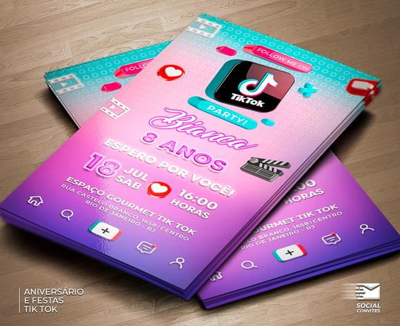 Convite Digital Tiktok