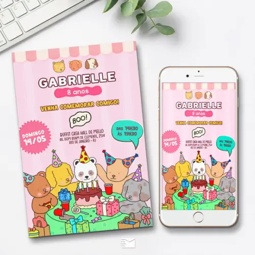 Convite Digital Bobbie Goods