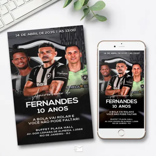 Convite Digital Botafogo
