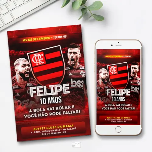 Convite Digital Flamengo