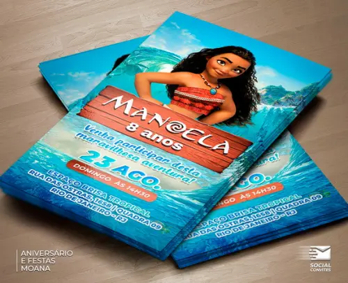 Convite Digital Moana