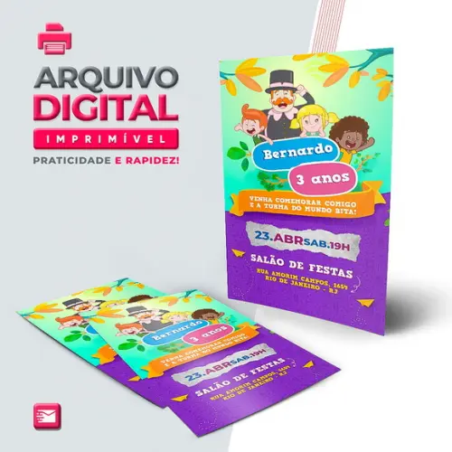 Convite Digital Mundo Bita