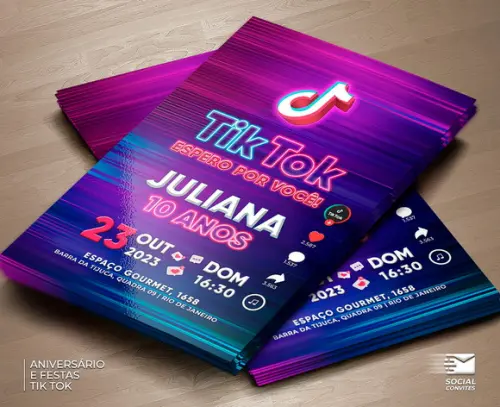 Convite Digital TikTok