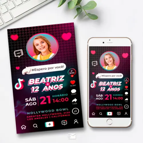 Convite Digital TikTok