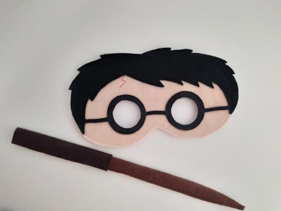 Kit 30 Máscara e Varinha Harry Potter