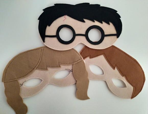 Kit 30 Máscara e Varinha Harry Potter
