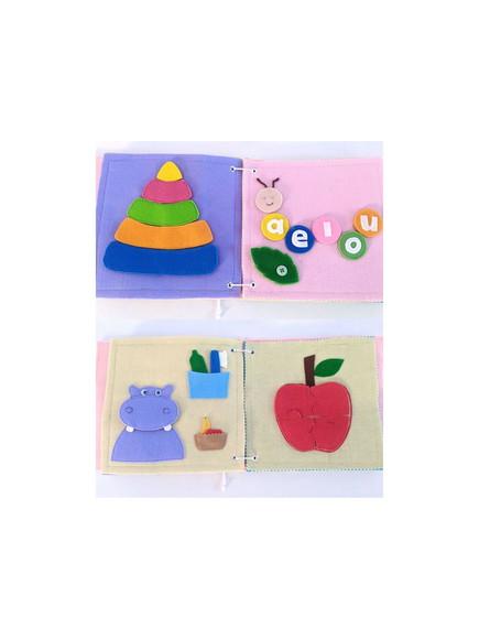Quiet Book / Livro Sensorial Educativo em Feltro