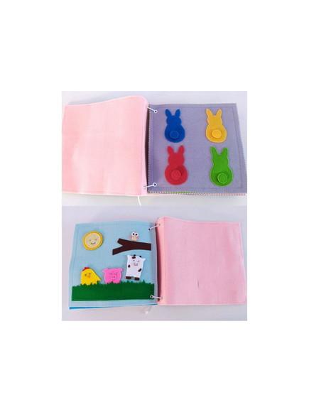 Quiet Book / Livro Sensorial Educativo em Feltro