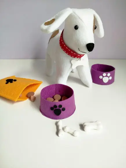 Cachorrinho em Feltro