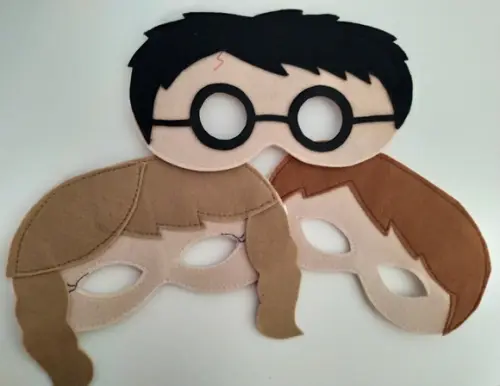 Kit 30 Máscara e Varinha Harry Potter