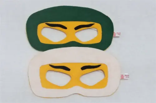 Kit 30 Máscaras Ninjago em Feltro