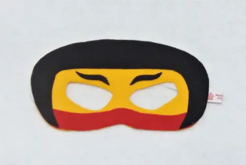 Kit 30 Máscaras Ninjago em Feltro