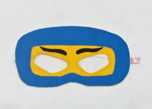 Kit 30 Máscaras Ninjago em Feltro