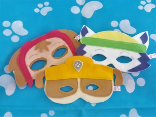 Kit 30 Máscaras Patrulha Canina