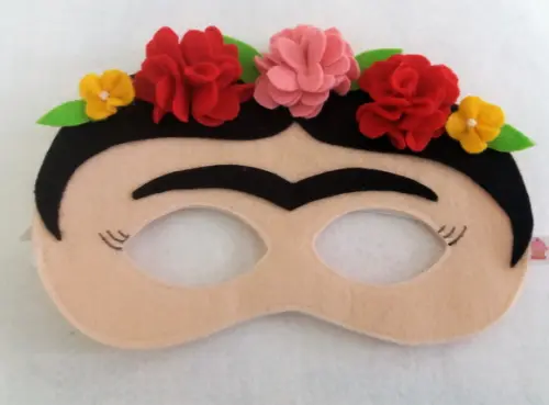 Máscara Frida Khalo