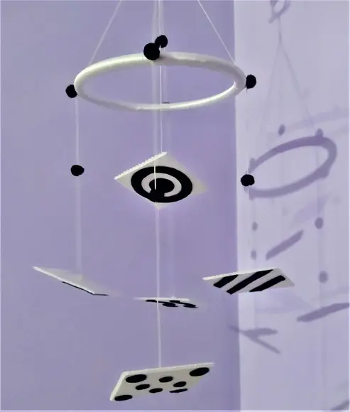 Móbile de Estimulação Sensorial Visual