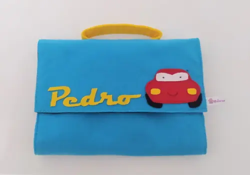 Pista de Carrinhos em Feltro