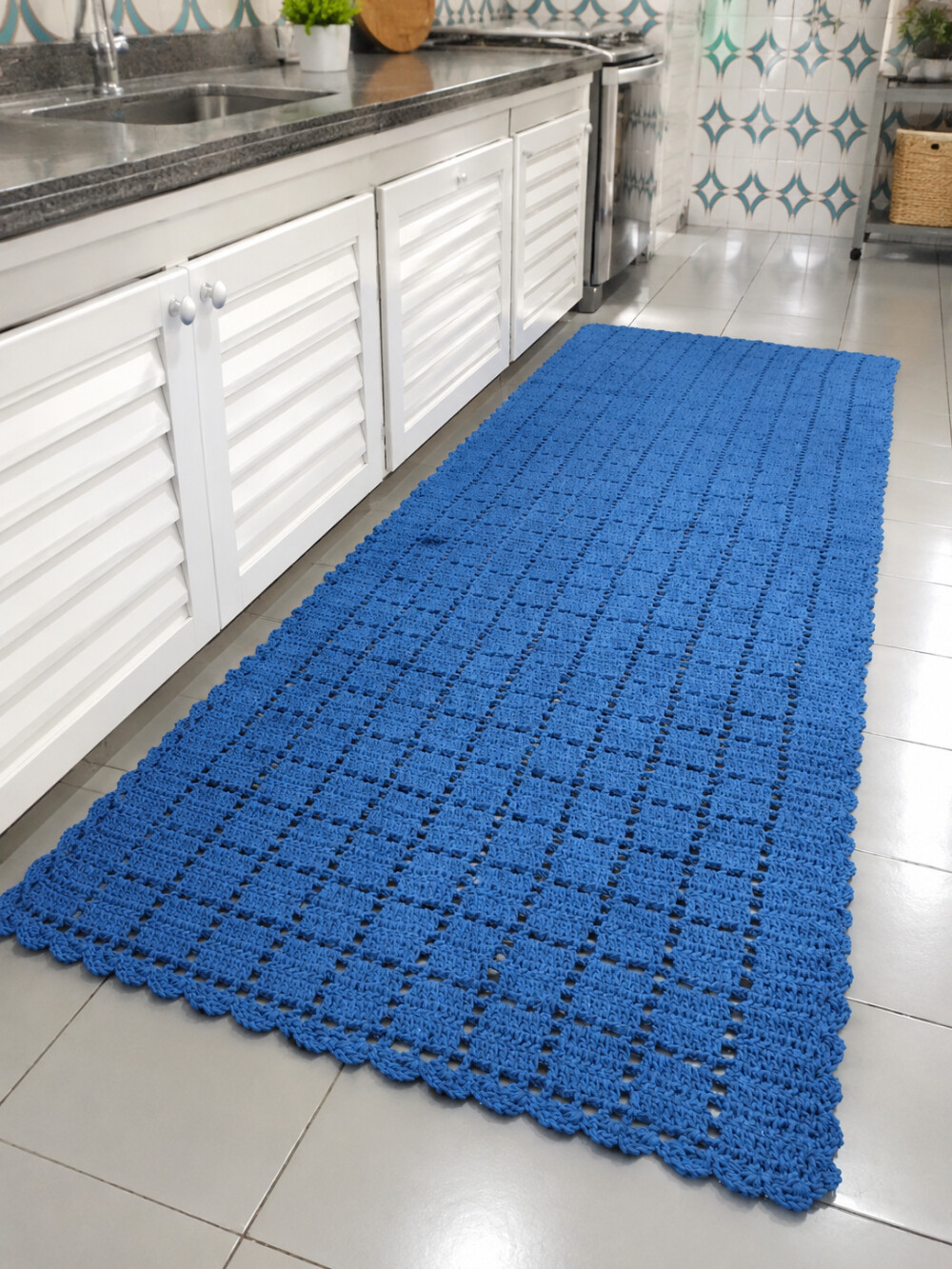 Tapete Passadeira Azul
