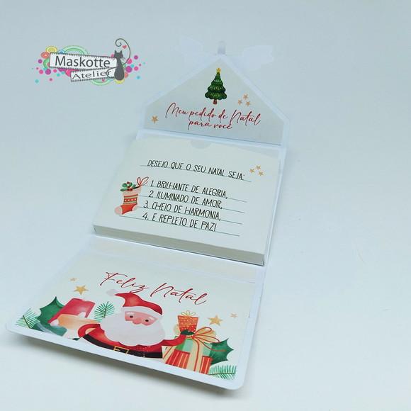 Caixa Cartinha Natal