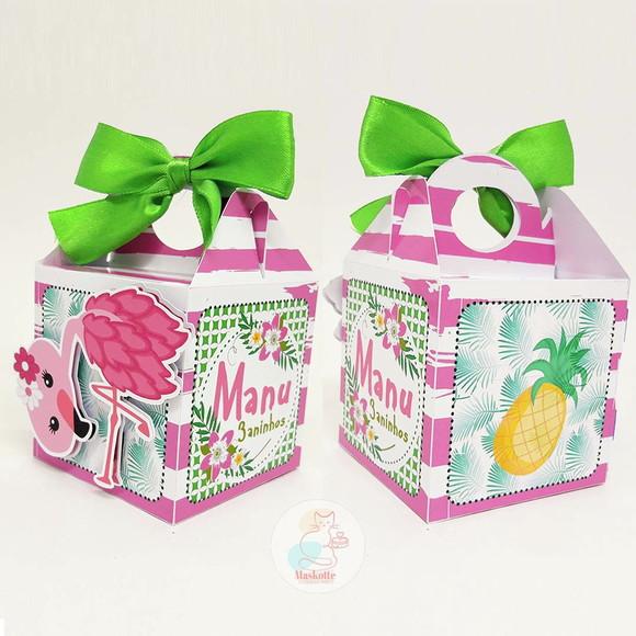 Caixa Flamingo Cute