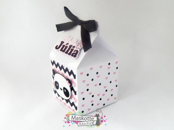 Caixa milk Panda