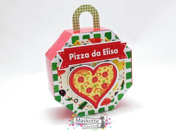 Caixa Oitavada Pizza