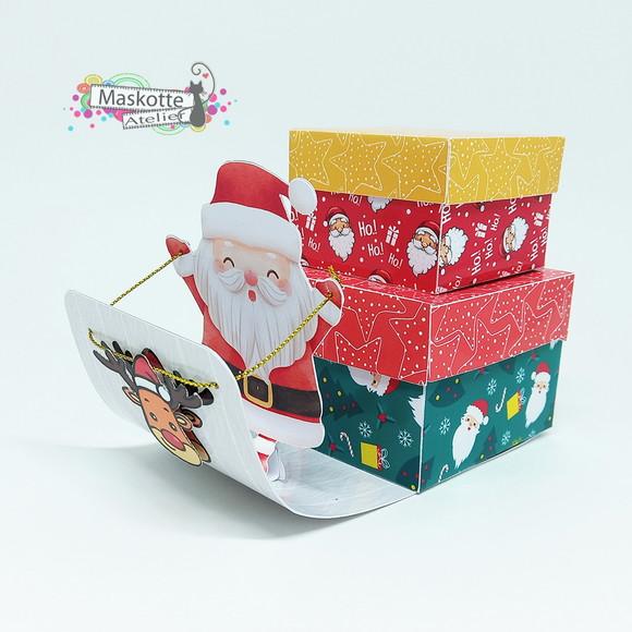 Caixa Natal Trenó
