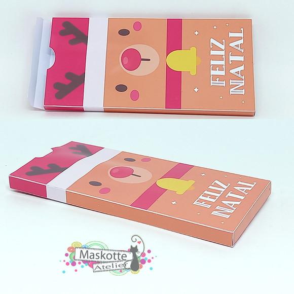 Caixa para Barra de Chocolate Rena