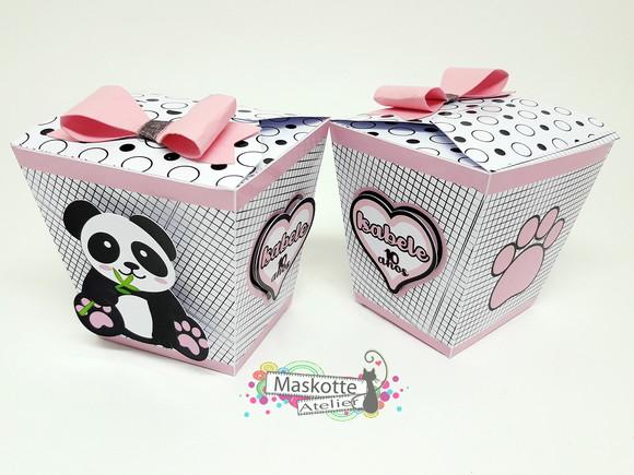 Caixa sushi panda