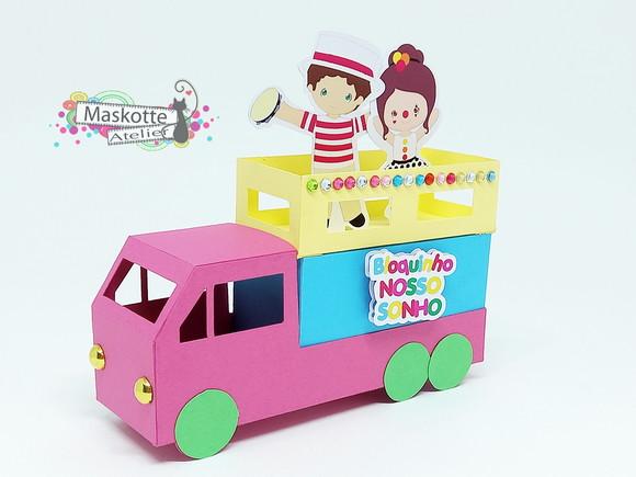 Caixa Trio Elétrico Carnaval